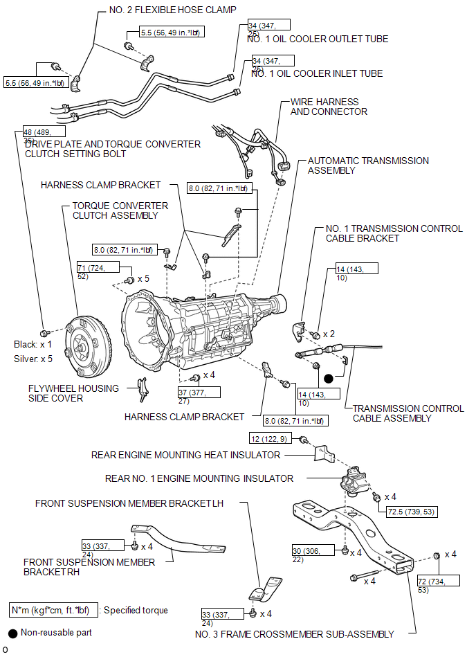 Toyota 4Runner: Components - Automatic Transmission Assembly - Service